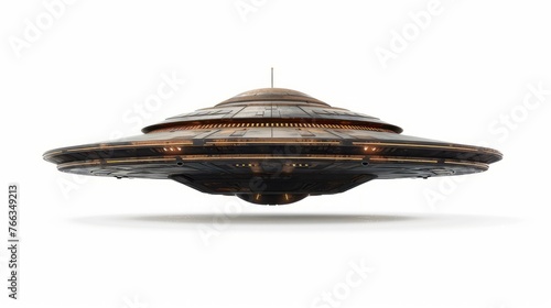 Wallpaper Mural UFO isolated on white background no shadow. Torontodigital.ca