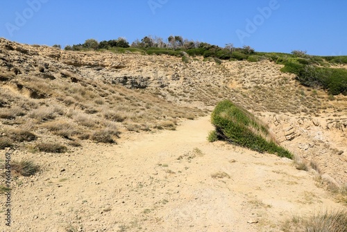 landscape in Lopar on the island Rab, Croatia photo