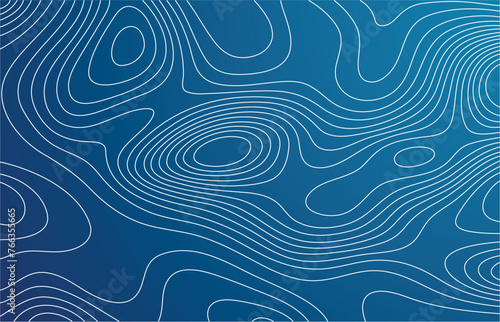 Wallpaper Mural Abstract flowing liquid line II Torontodigital.ca