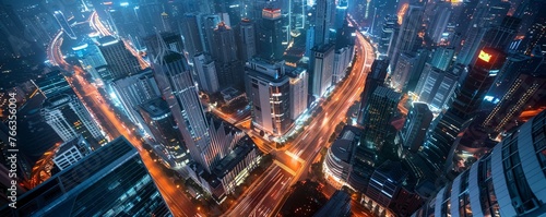 Urban areas revolutionized by smart tech and IoT connectivity for enhanced efficiency.