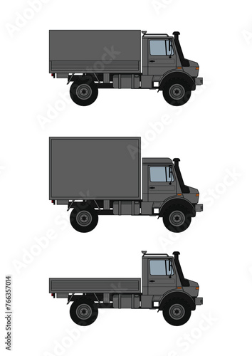 All-terrain truck versions Unimog