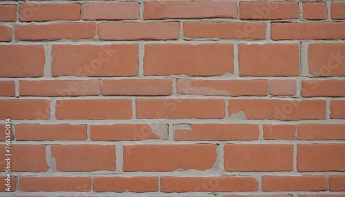 Red brick wall background colorful background
