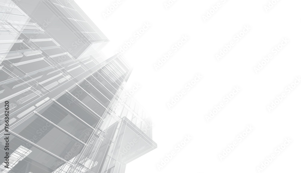 Modern office building concept 3d rendering Modern office building concept 3d rendering