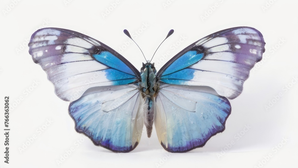 blue butterfly isolated on white blue butterfly isolated on white