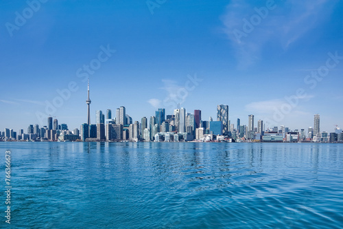 Skyline of Toronto in Canada © Victoriia