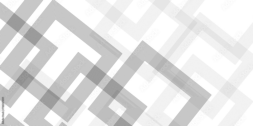 Abstract background with black lines and white background design Geometric design with dynamic on white background in concept, wave. rectangle and triangle lines and shapes design Abstract background with black lines and white background design Geometric design with dynamic on white background in concept, wave. rectangle and triangle lines and shapes design
