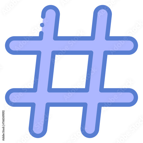 hashtag icon