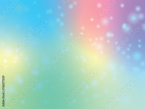 abstract background, beautiful rainbow gradient with bokeh effect, stardust, shiny sequins. Bright colorful fabulous design for poster, presentation, web page, postcard, banner