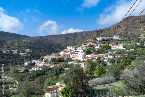 View of Temisas Town. Agüimes. Gran Canaria. Canary Islands. Spain photo