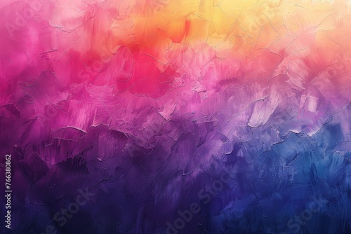Bright and Bold Colorful Canvas. Modern Abstract Art Background. Created by Generative AI.