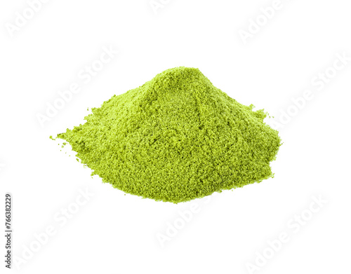 Powdered matcha green tea transparent png