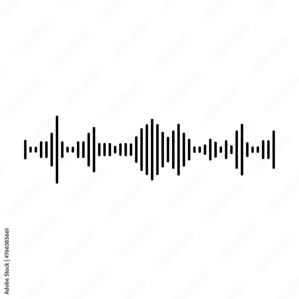 Equalizer wave icon. EQ Vector Illustration. Equalizer wave icon. EQ Vector Illustration.