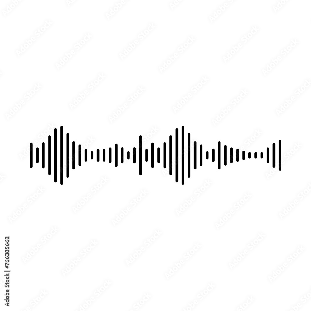 Equalizer wave icon. EQ Vector Illustration. Equalizer wave icon. EQ Vector Illustration.