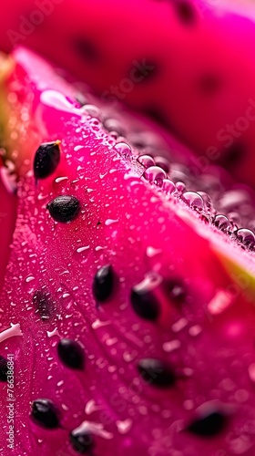 Dragon fruit close-up