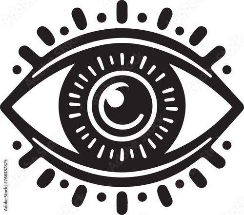 Eyes Icon Silhouettes Eyes EPS Vector Eyes Icon Clipart	
