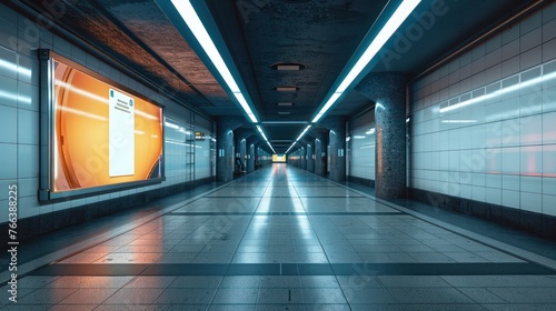 Subway corridor  © Matthew