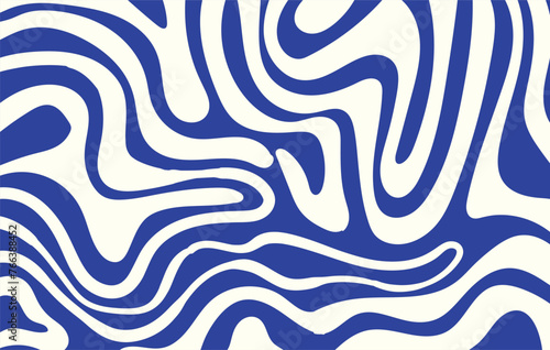 Wavy bold curved lines and squiggles ornament. brush strokes vector seamless pattern. Wavy bold curved lines and squiggles ornament. brush strokes vector seamless pattern. 