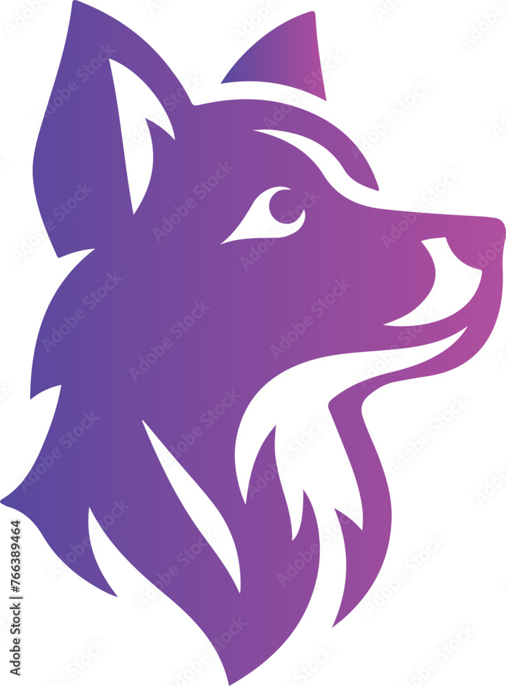 Obraz premium Dog Logo Design