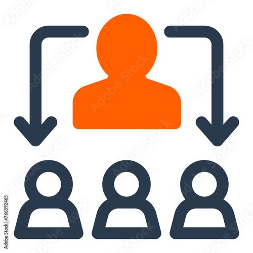 Annual General Assembly Meeting in The Boardroom Vector Icon Illustration