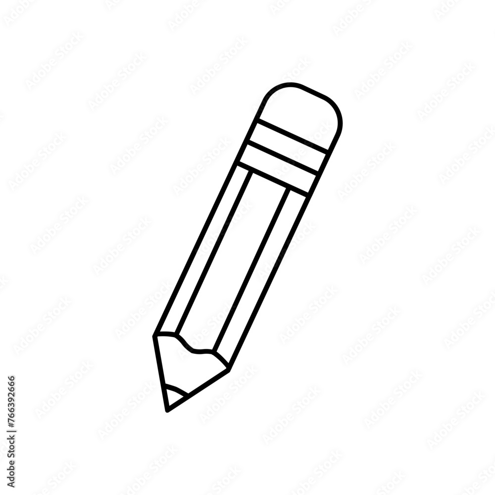 pencil isolated on white pencil isolated on white