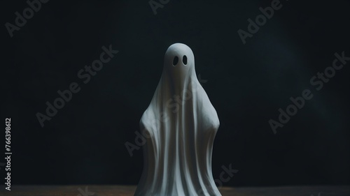 Ghost-shaped Figurine for Halloween Decor
