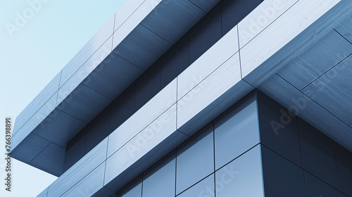 Abstract Minimalist Architectural Details