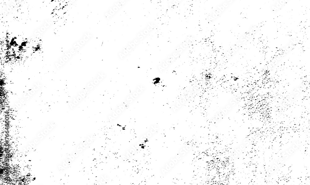 Black grunge or grainy texture isolated on transparent background. Dust overlay texture with grunge effect. Vector illustration.