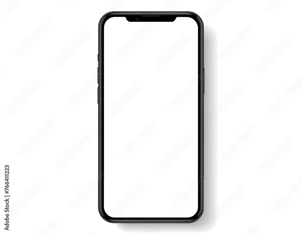 Realistic smartphone mockup. Mobile phone vector with isolated on white background. Device front view. 3D mobile phone with shadow. Realistic, high quality smart phone mockup for ui ux presentation. Realistic smartphone mockup. Mobile phone vector with isolated on white background. Device front view. 3D mobile phone with shadow. Realistic, high quality smart phone mockup for ui ux presentation.