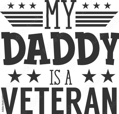 my daddy is a veteran