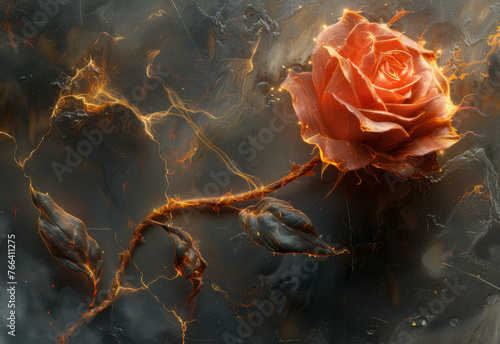 
black and red rose in flame wallpaper the black rose wallpapers wallpaper, in the style of realism with surrealistic elements, romantic graffiti, lovecraftian, sony alpha a7 iii, red and gray, whimsi photo