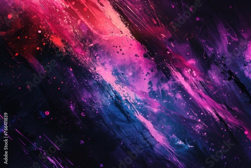 Energetic Splatter Paint abstract background photo