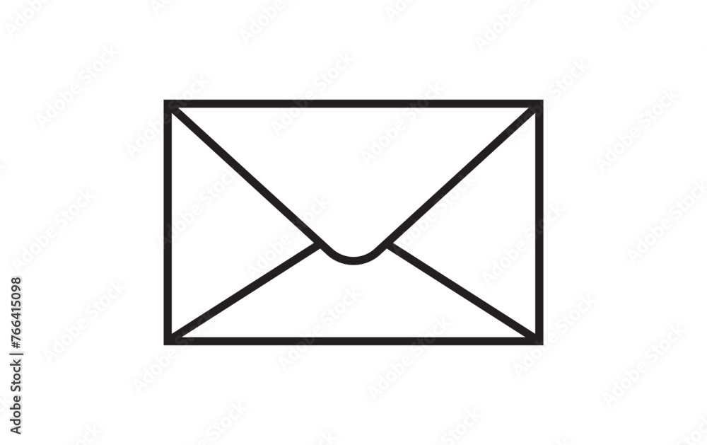 Mail icon set vector. email sign and symbol. E-mail icon. Envelope icon Mail icon set vector. email sign and symbol. E-mail icon. Envelope icon