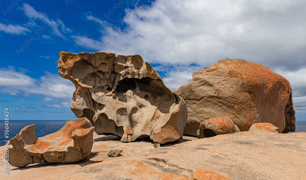 Remarkable Rocks in Flinders Chase National Park. Kangaroo Island, South Australia.