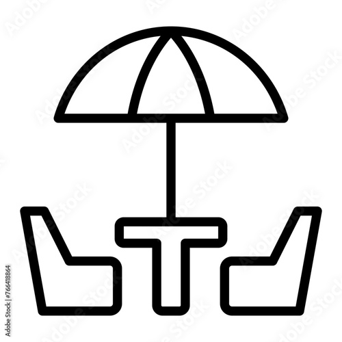 Rest Area Icon