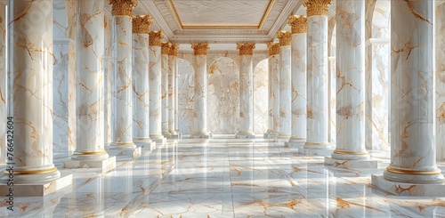 luxury palace marble pillar building photo