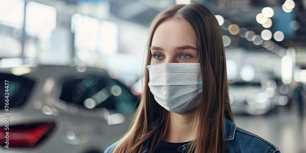 Create an image of car showroom mask Create an image of car showroom mask