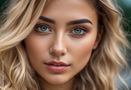 Wallpaper Mural A Portrait Of Breathtakingly Gorgeous, Exotic, Beautiful Woman. Torontodigital.ca