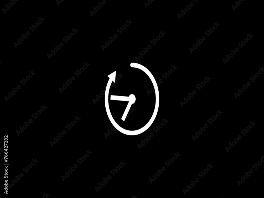 Abstract Clock Counting Down 24 Hour Day Fast Speed. Clock with moving arrows. Clock time lapse UHD 4K Animation. Animated in 12h loop. Wall Clock time lapse animation Abstract Clock Counting Down 24 Hour Day Fast Speed. Clock with moving arrows. Clock time lapse UHD 4K Animation. Animated in 12h loop. Wall Clock time lapse animation