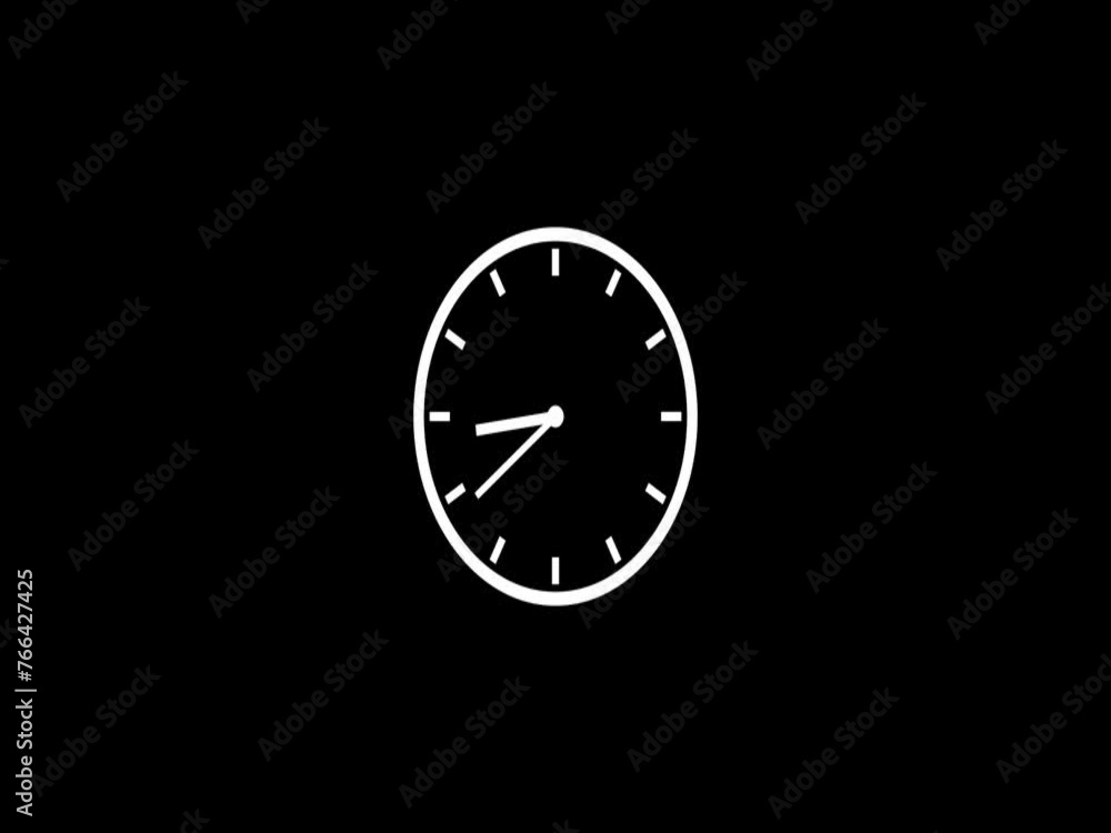 Clock Counting Down 24 Hour Day Fast Speed. Clock with moving arrows. Clock time lapse UHD 4K Animation. Clock Counting Down 24 Hour Day Fast Speed. Clock with moving arrows. Clock time lapse UHD 4K Animation.