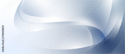 Modern soft pale background with wavy shapes.
