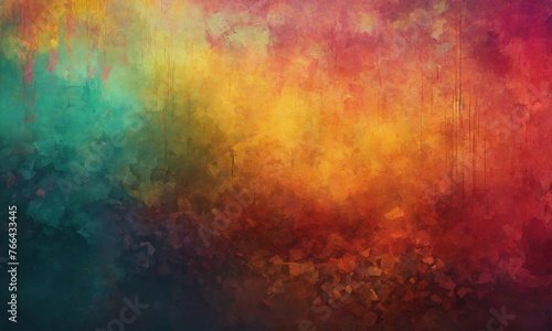 Colored paint strokes. Abstract art background  colorfull texture
