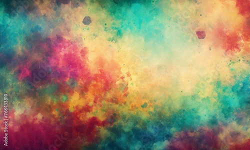 Colored paint strokes. Abstract art background, colorfull texture © Dompet Masa Depan