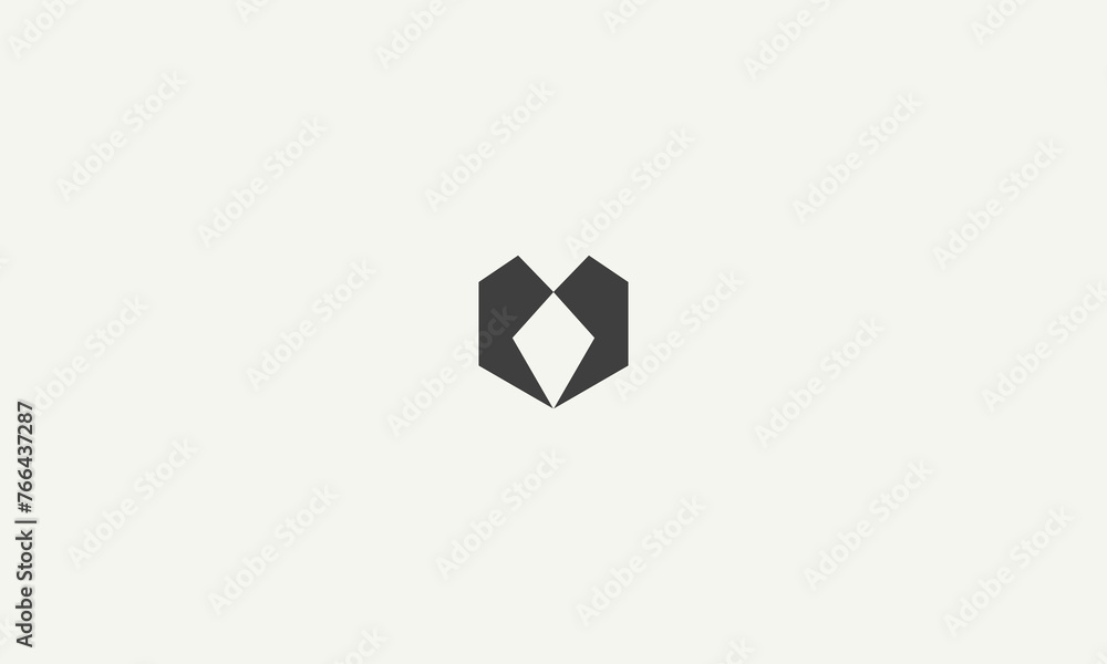 initial letter M simple monogram logo design vector illustration initial letter M simple monogram logo design vector illustration