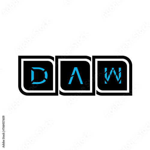 DAW Creative logo And Icon Design