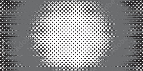 seamless vintage distressed halftone dot background pattern tileable grunge black printer ink raster dots overlay retro comic book or print making creative concept backdrop