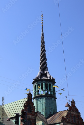 Tower of Borsen, Copenhagen, Denmark