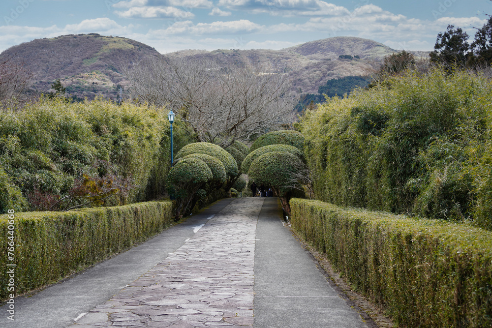 Onshi Hakone Koen is a prefectural park, located in Hakone Town, Kanagawa Prefecture, Japan.