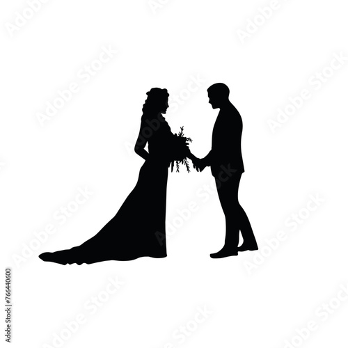 Wedding Silhouette SVG, Bride svg, Groom, Bridal Party svg, Wedding svg, Wedding Signs, Wedding Shirts, Cut File Cricut, Silhouette Svg, Svg Files for Cricut