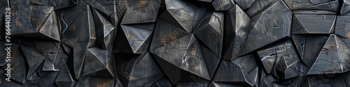 black abstract wallpaper with black stones