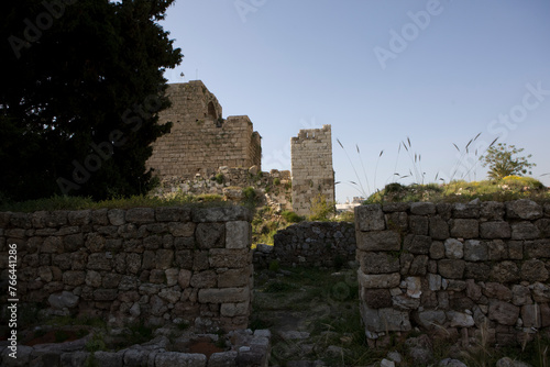 Lebanon ancient Byblos on a sunny spring day